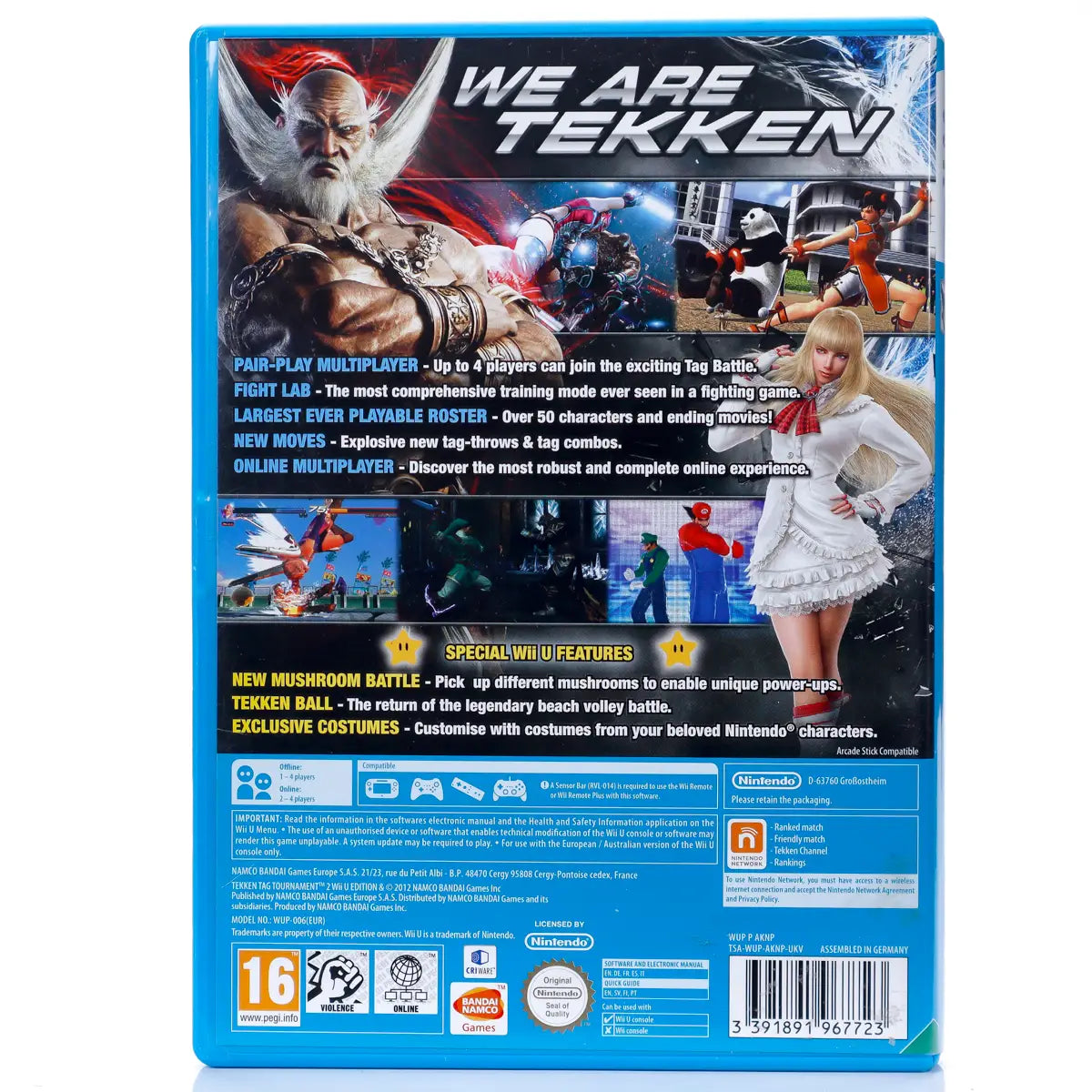 Tekken Tag Tournament 2: Wii U Edition - WII U spill - Retrospillkongen