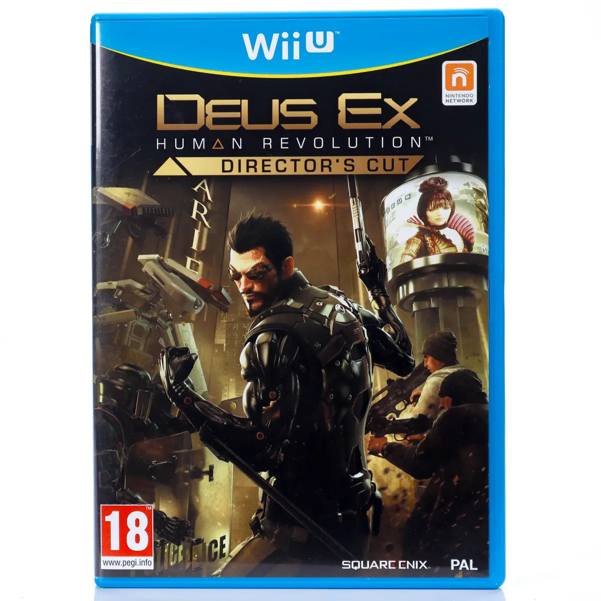 Deus Ex: Human Revolution - Director's Cut - WII U spill - Retrospillkongen