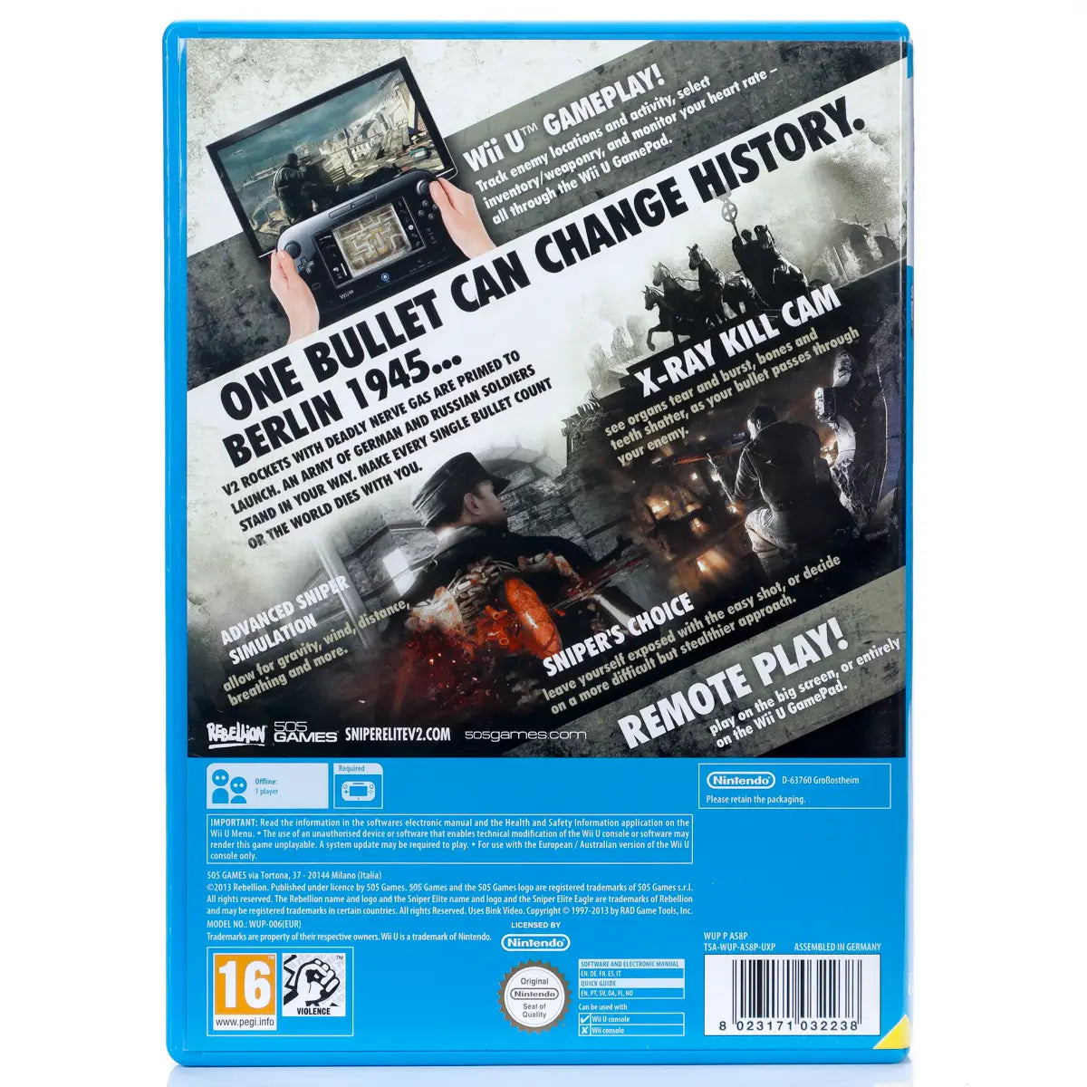 Sniper Elite V2 - WII U spill - Retrospillkongen