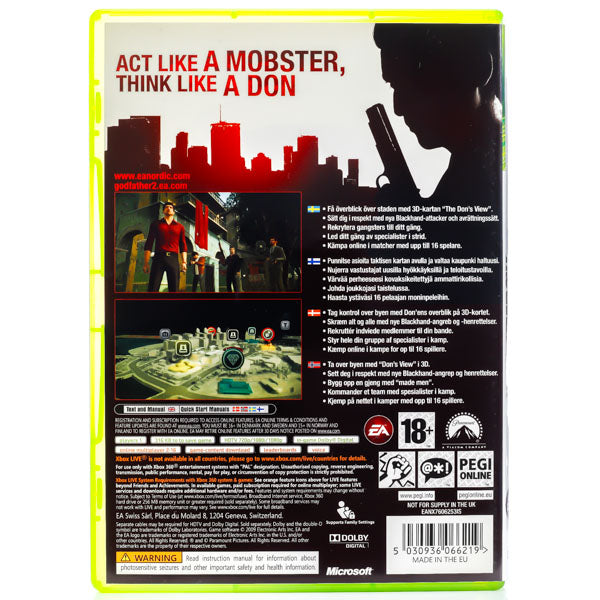 The Godfather II - Xbox 360 spill - Retrospillkongen