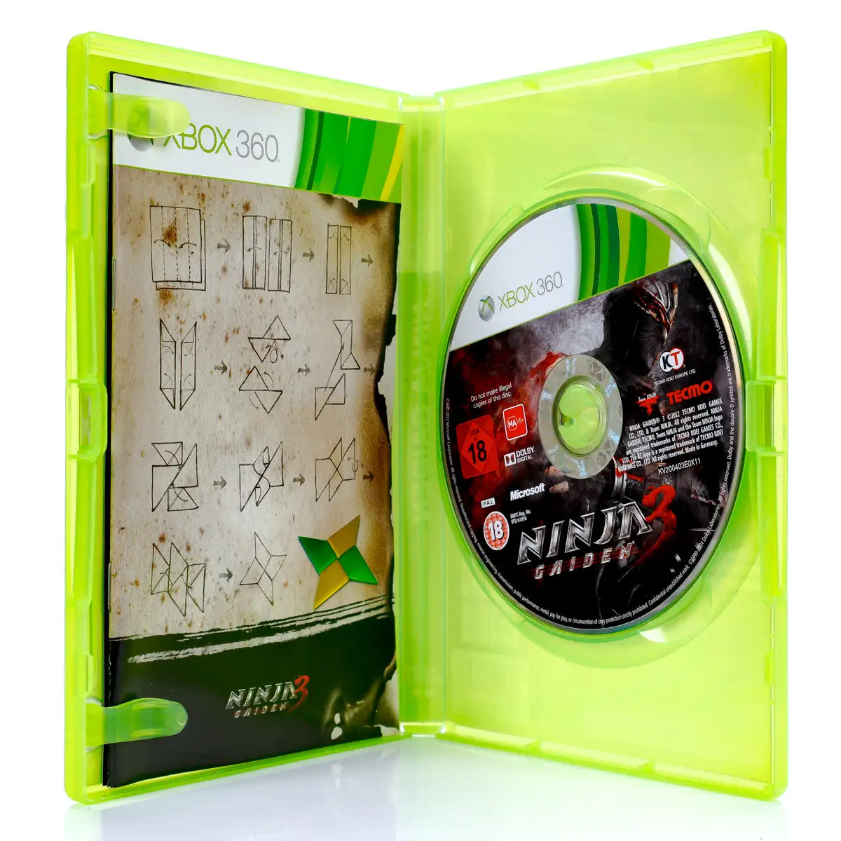 Ninja Gaiden 3 - Xbox 360 spill - Retrospillkongen