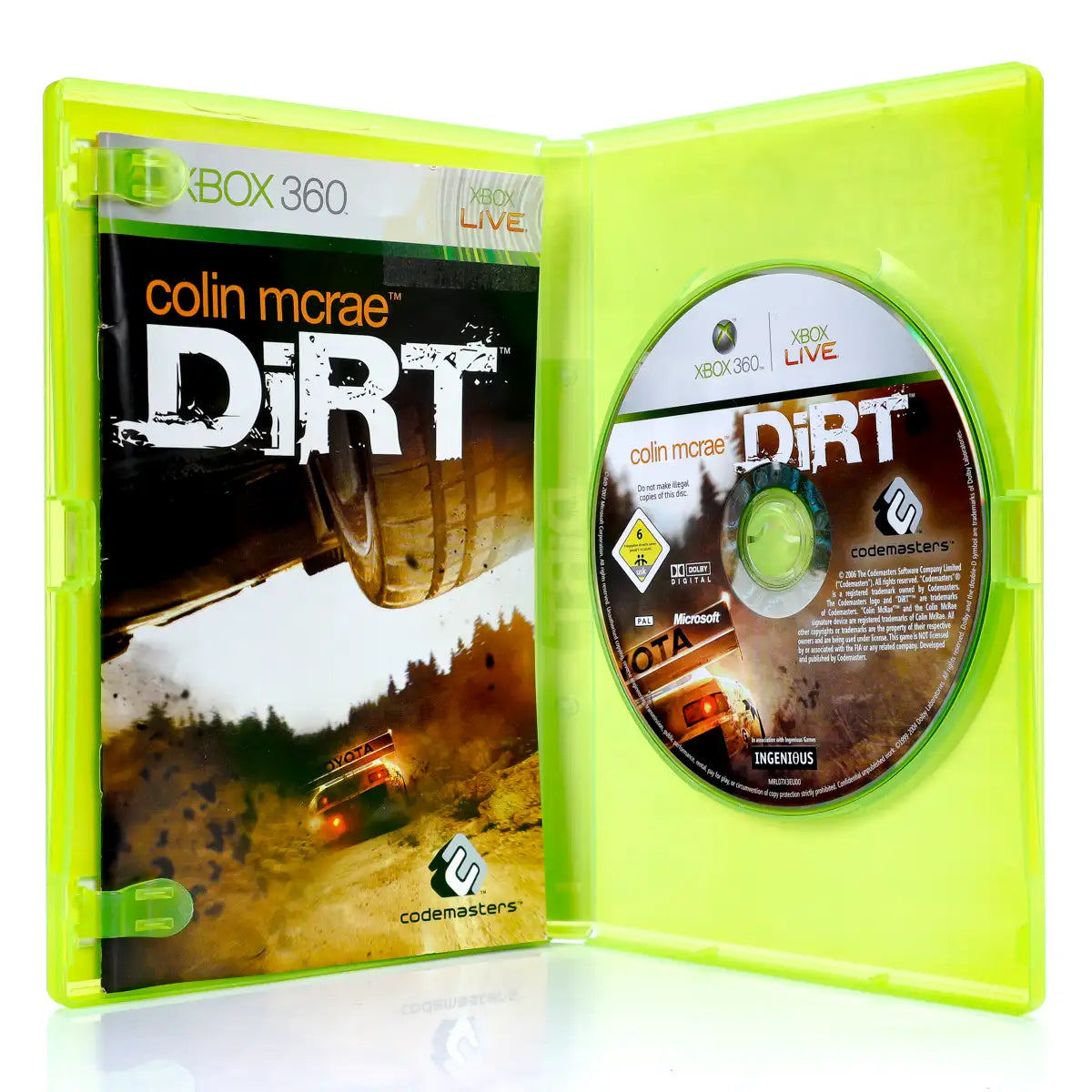 Colin McRae DiRT - Xbox 360 spill - Retrospillkongen