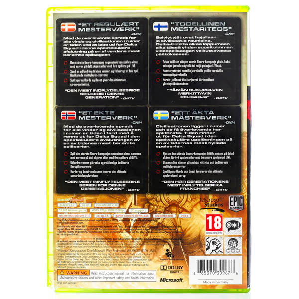 Gears of War 3 - Xbox 360 spill - Retrospillkongen