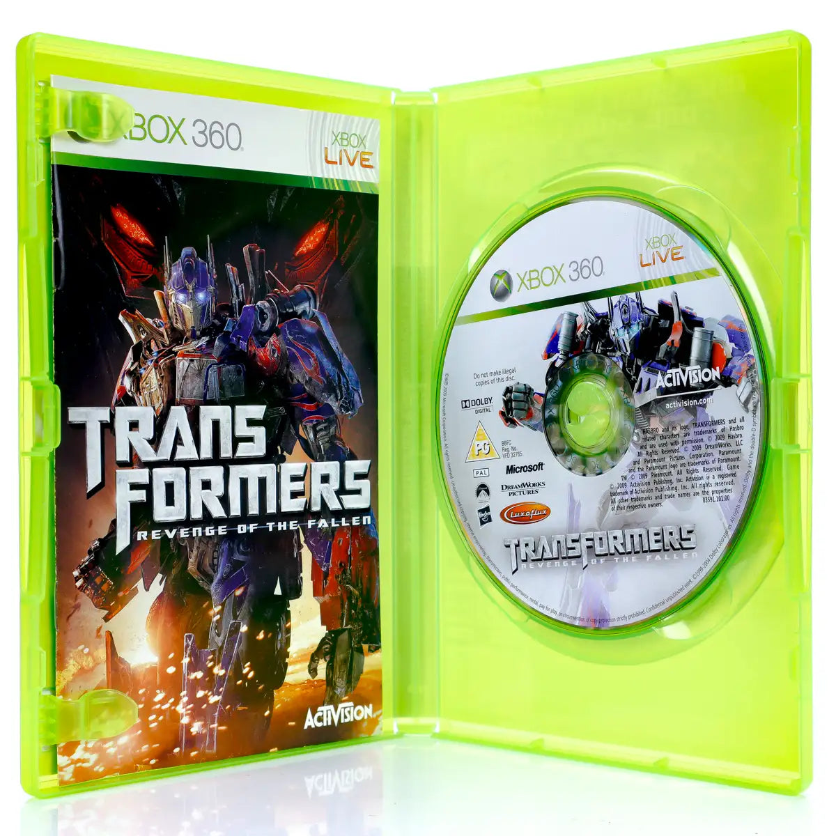Transformers: Revenge of the Fallen - Xbox 360 spill - Retrospillkongen