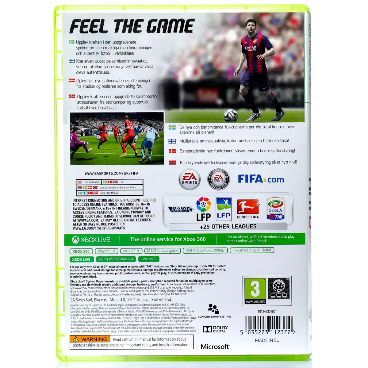 FIFA 15 - Xbox 360 spill - Retrospillkongen