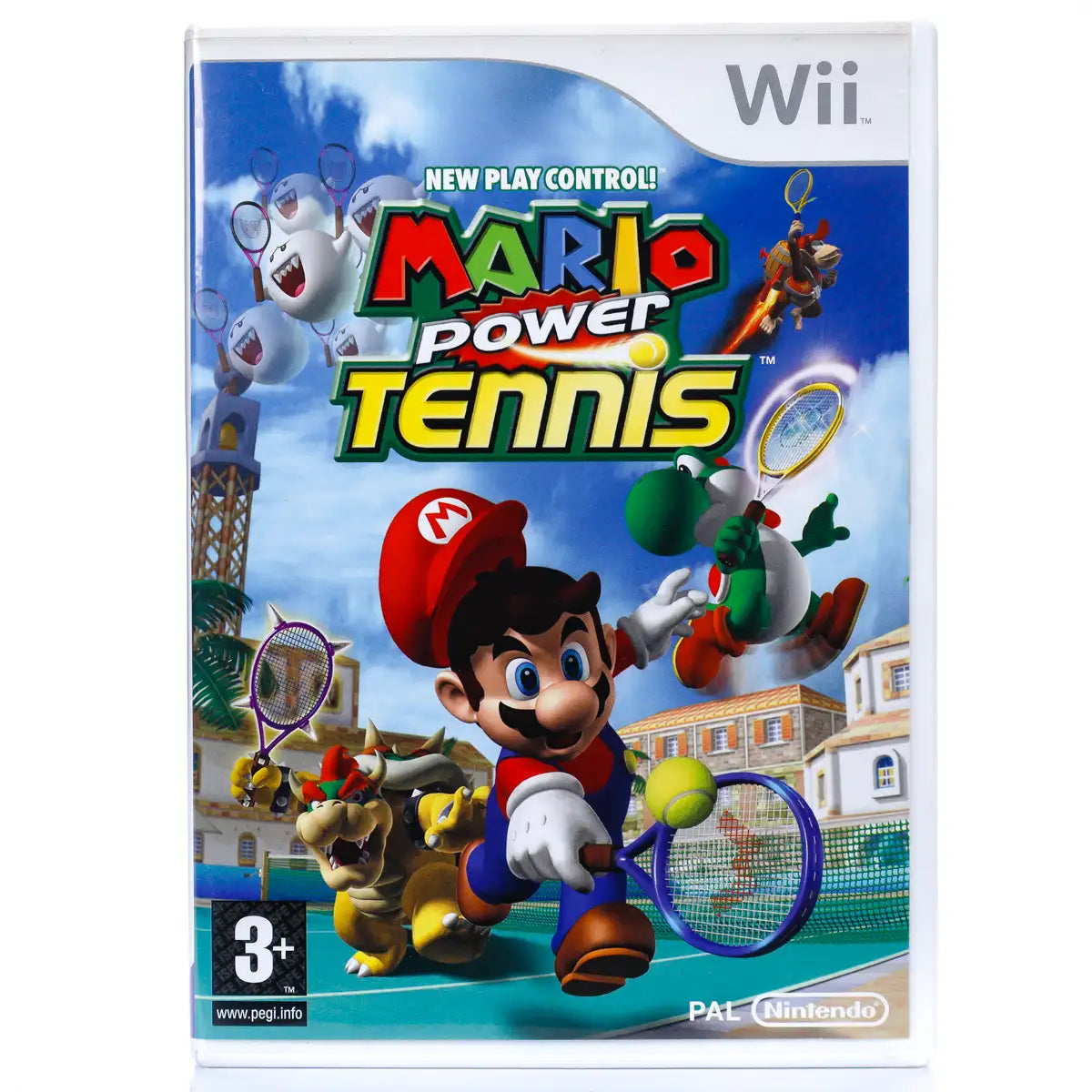 Mario Power Tennis - Wii spill - Retrospillkongen