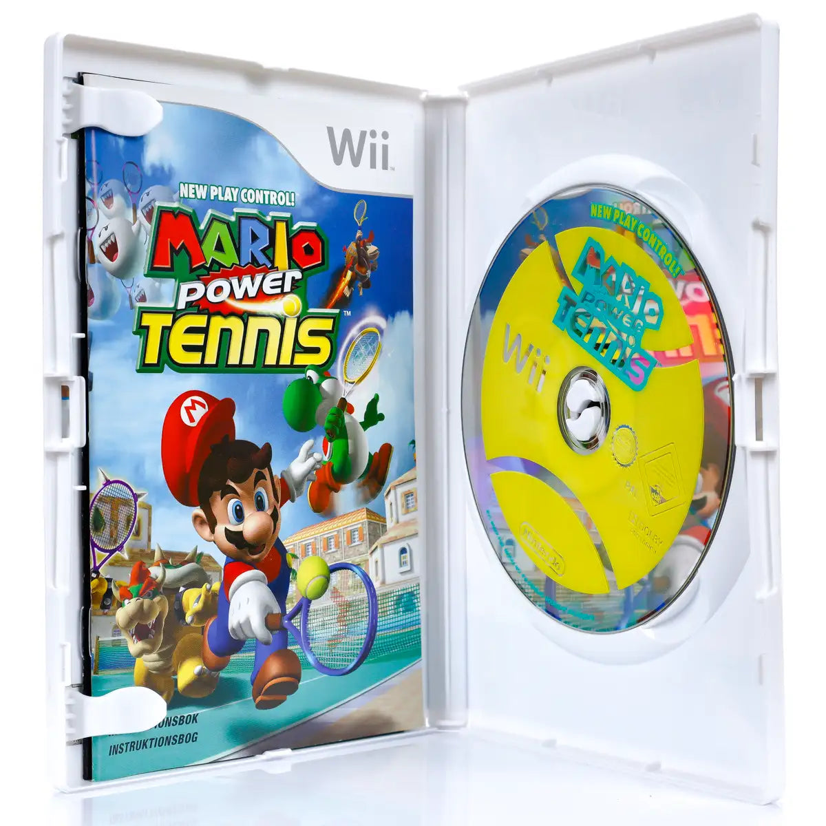 Mario Power Tennis - Wii spill - Retrospillkongen