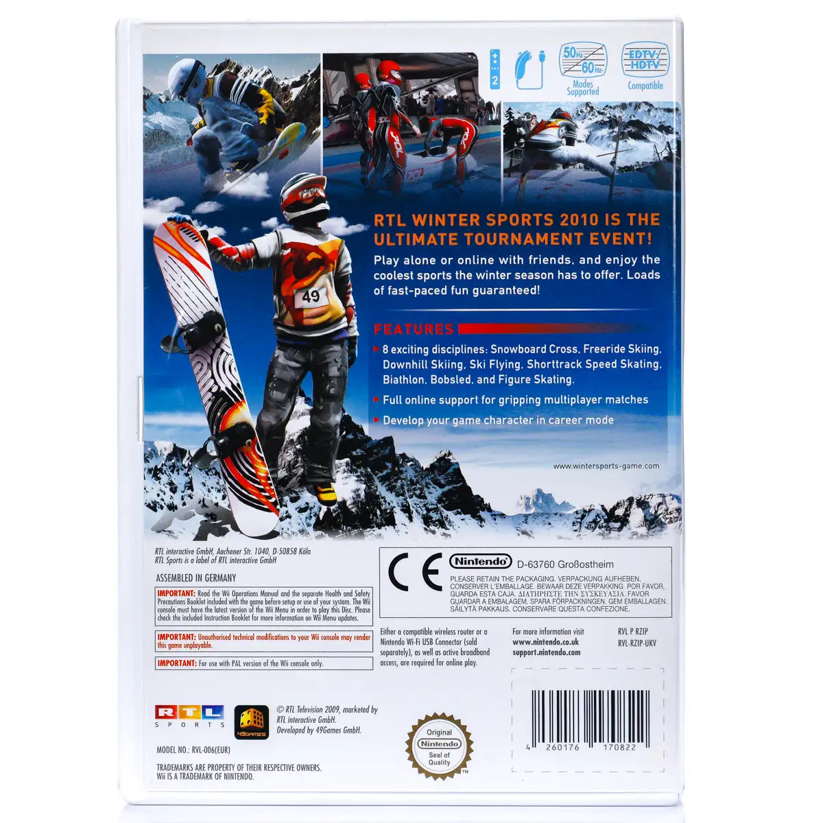 Winter Sports 3: The Great Tournament - Wii spill - Retrospillkongen