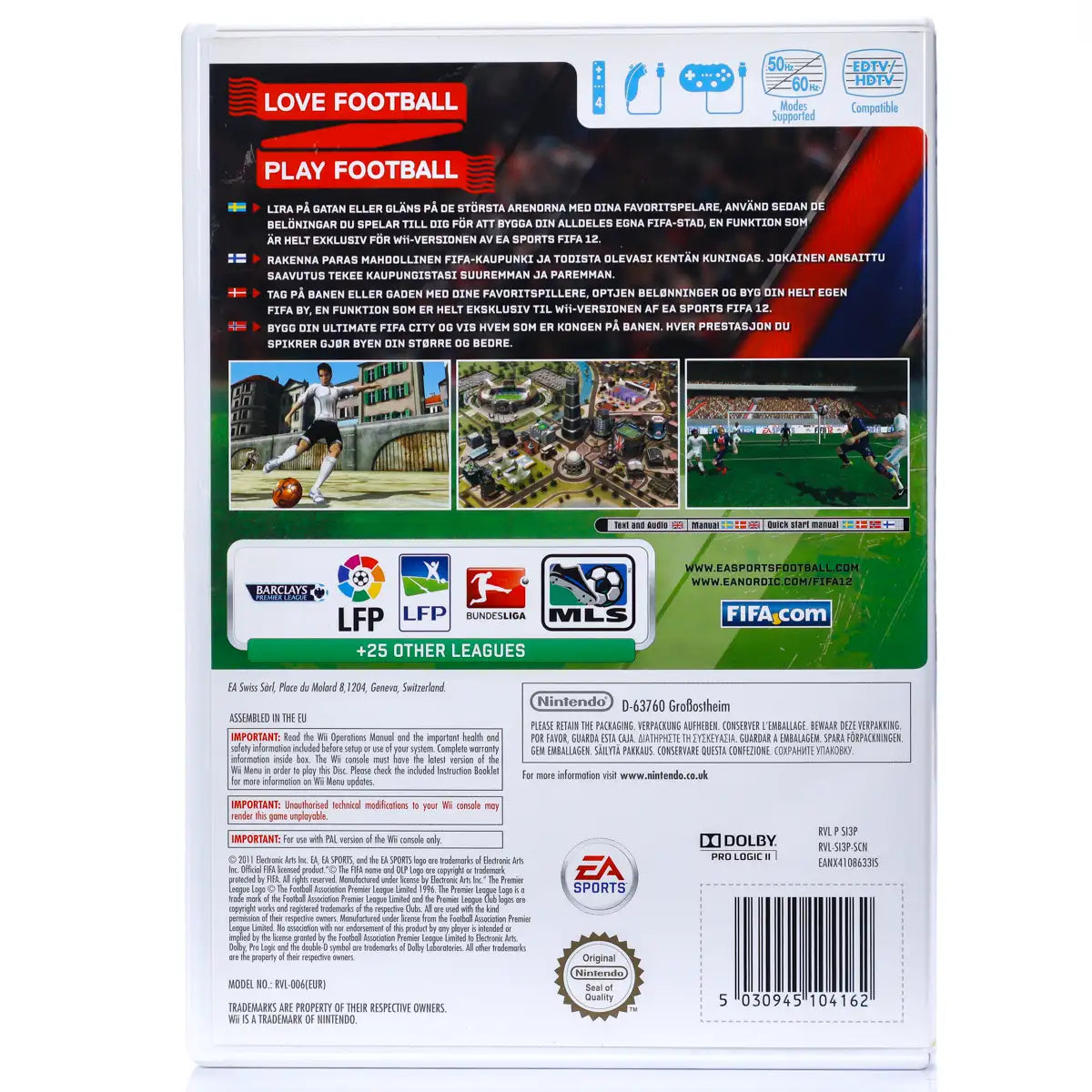 FIFA 12 - Wii spill - Retrospillkongen