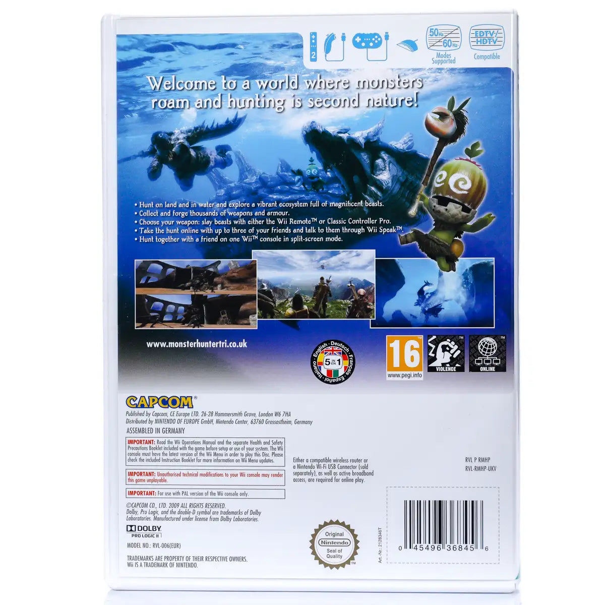 Monster Hunter Tri - Wii spill - Retrospillkongen