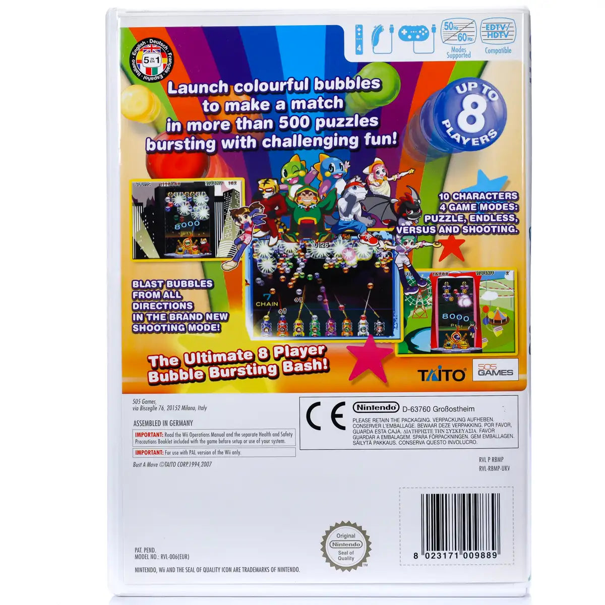 Bust-a-Move - Wii spill - Retrospillkongen