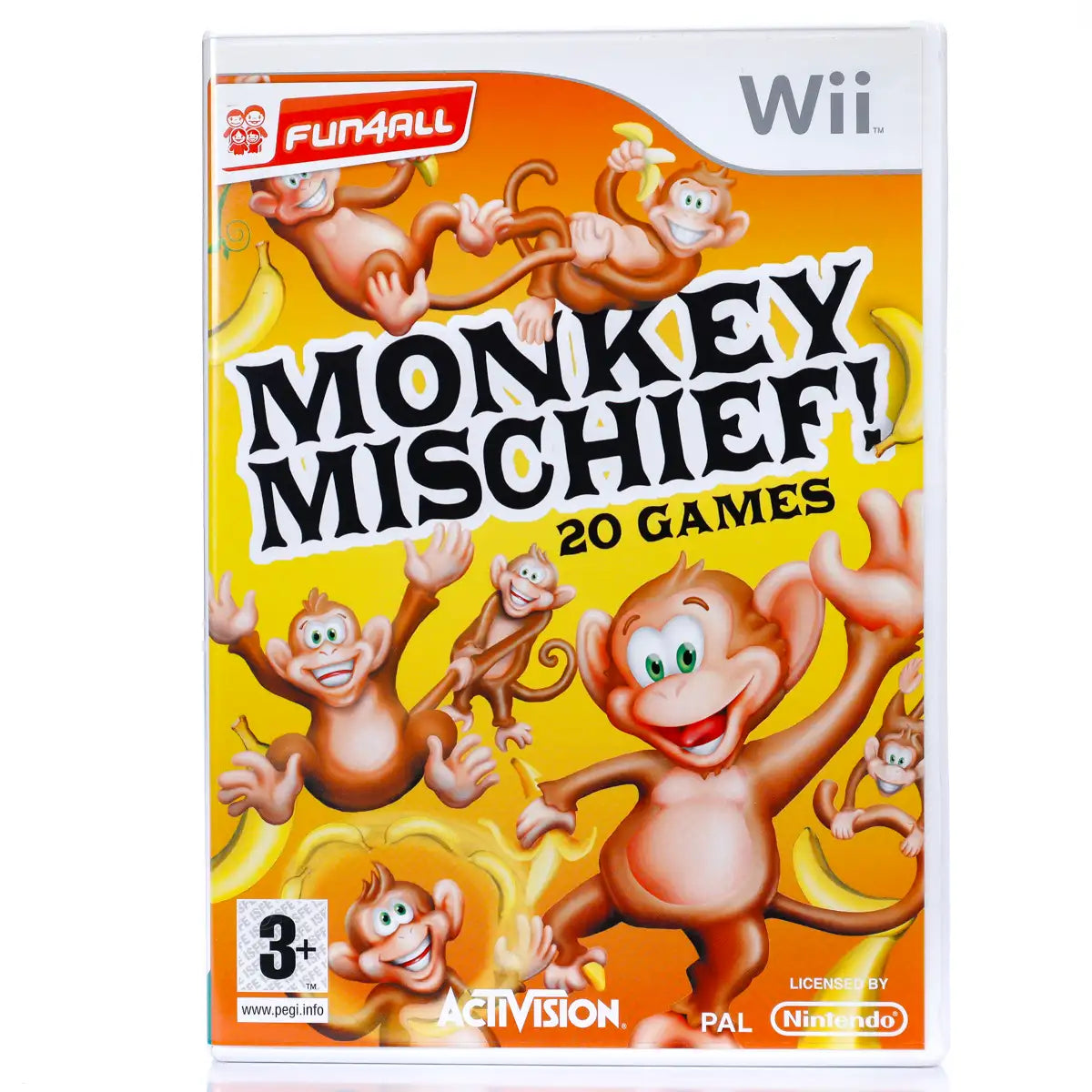 Monkey Mischief! - Wii spill - Retrospillkongen