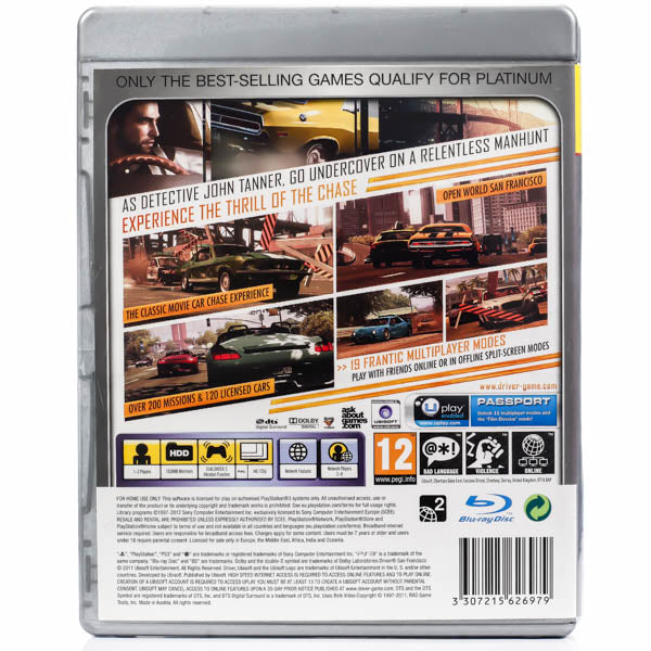 Driver: San Francisco - PS3 spill - Retrospillkongen