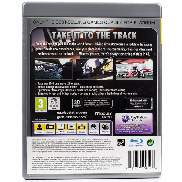 Gran Turismo 5 - PS3 spill - Retrospillkongen