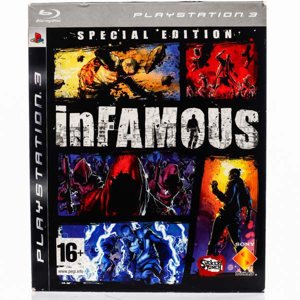 inFAMOUS (Special Edition) - PS3 spill - Retrospillkongen