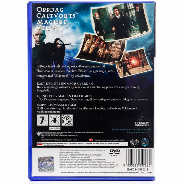 Harry Potter and the Order of the Phoenix - PS2 Spill - Retrospillkongen