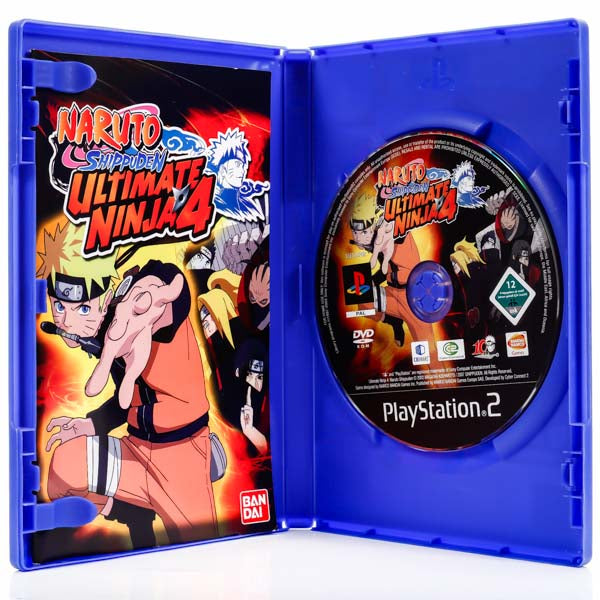 Naruto Shippuden: Ultimate Ninja 4 - PS2 Spill - Retrospillkongen