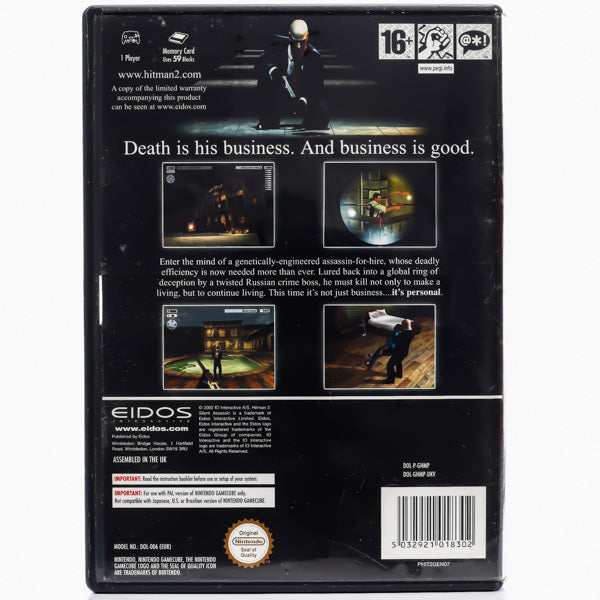 Hitman 2: Silent Assassin - Gamecube spill - Retrospillkongen