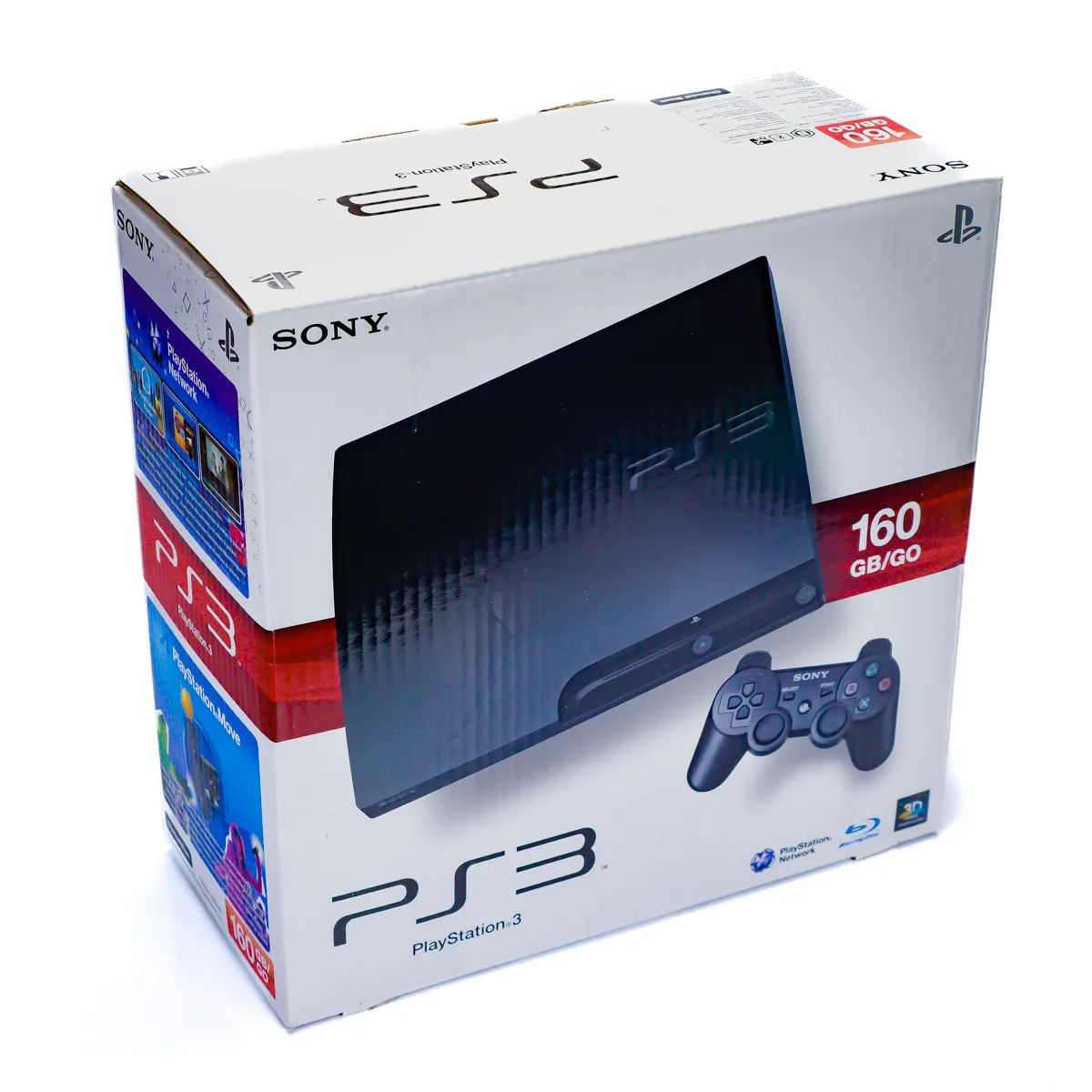 Sony PlayStation 3 Slim 160GB/GO - PS3 (I Eske) - Retrospillkongen
