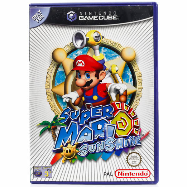 Super Mario Sunshine - GameCube spill - Retrospillkongen