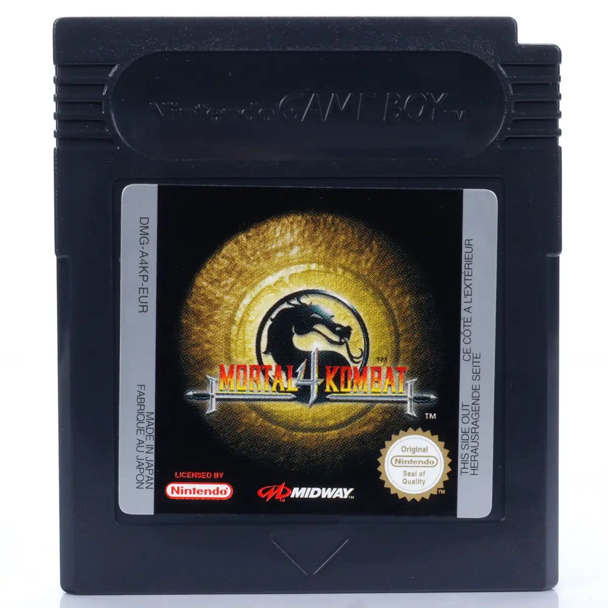 Mortal Kombat 4 - Gameboy spill - Retrospillkongen