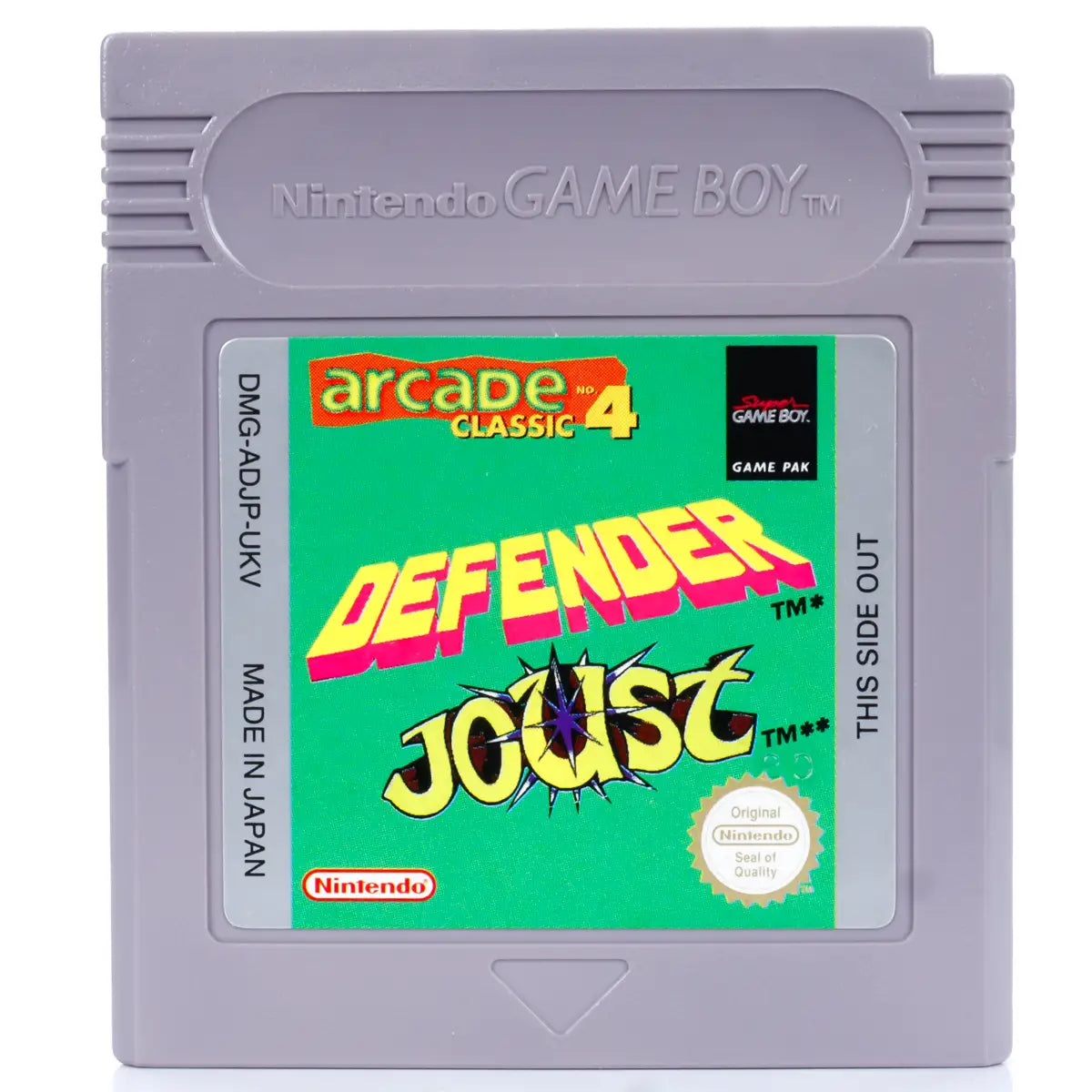 Arcade Classic 4: Defender/Joust - Gameboy spill - Retrospillkongen
