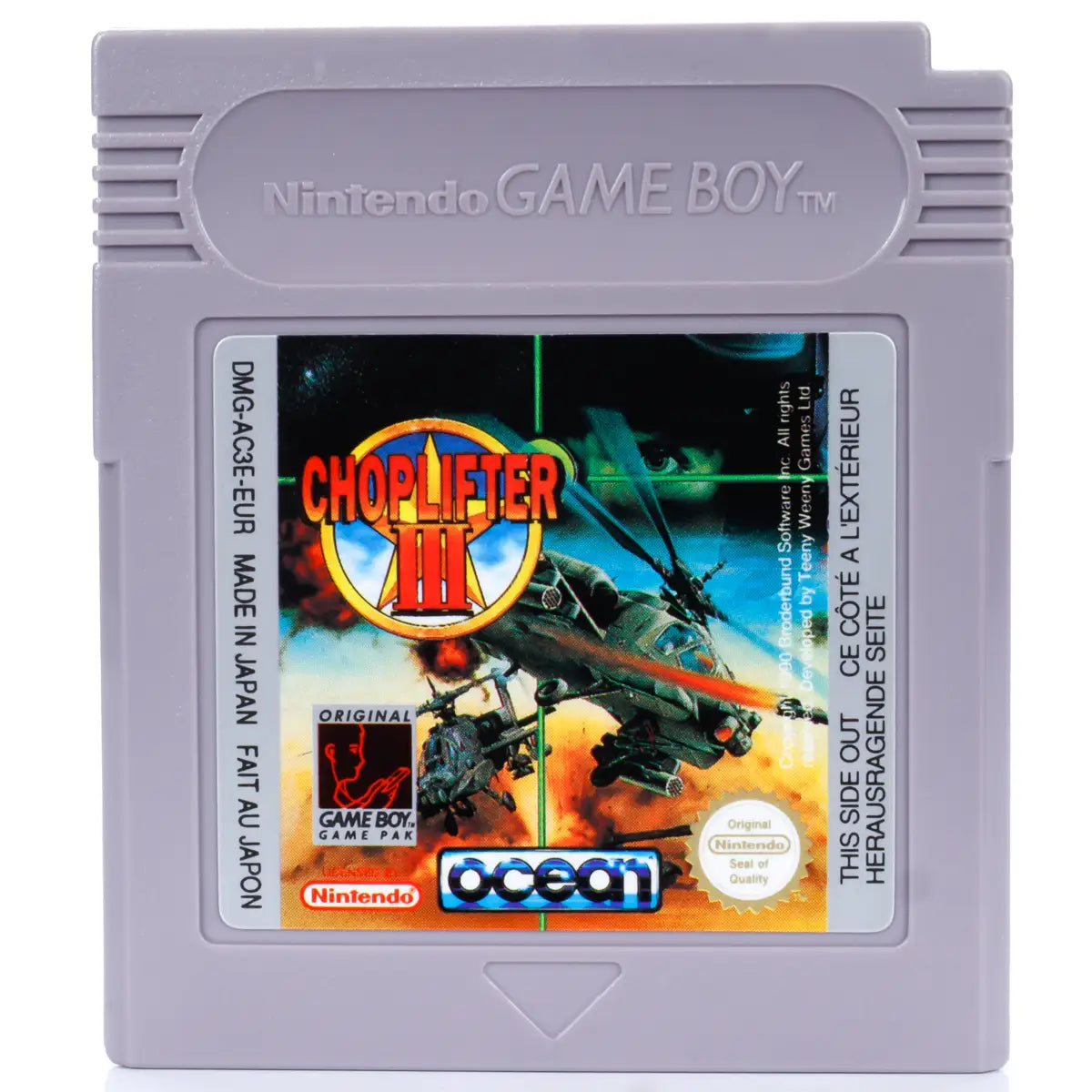 Choplifter III - Gameboy spill - Retrospillkongen