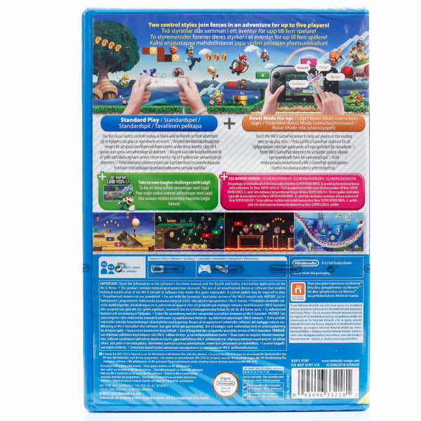 New Super Mario Bros. U + New Super Luigi U - Wii U spill (Forselget) - Retrospillkongen