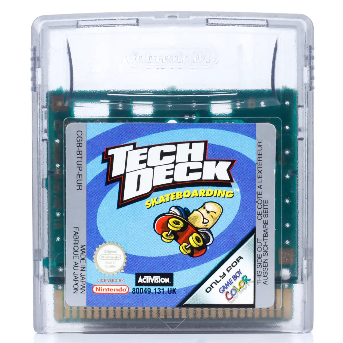 Tech Deck Skateboarding - GBC spill - Retrospillkongen