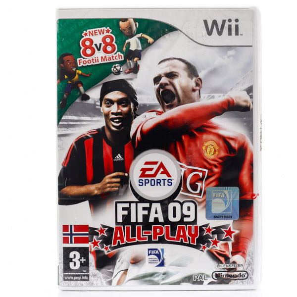 FIFA Soccer 09 All-Play - Wii spill (Forseglet) - Retrospillkongen