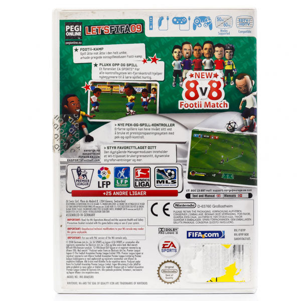 FIFA Soccer 09 All-Play - Wii spill - Retrospillkongen