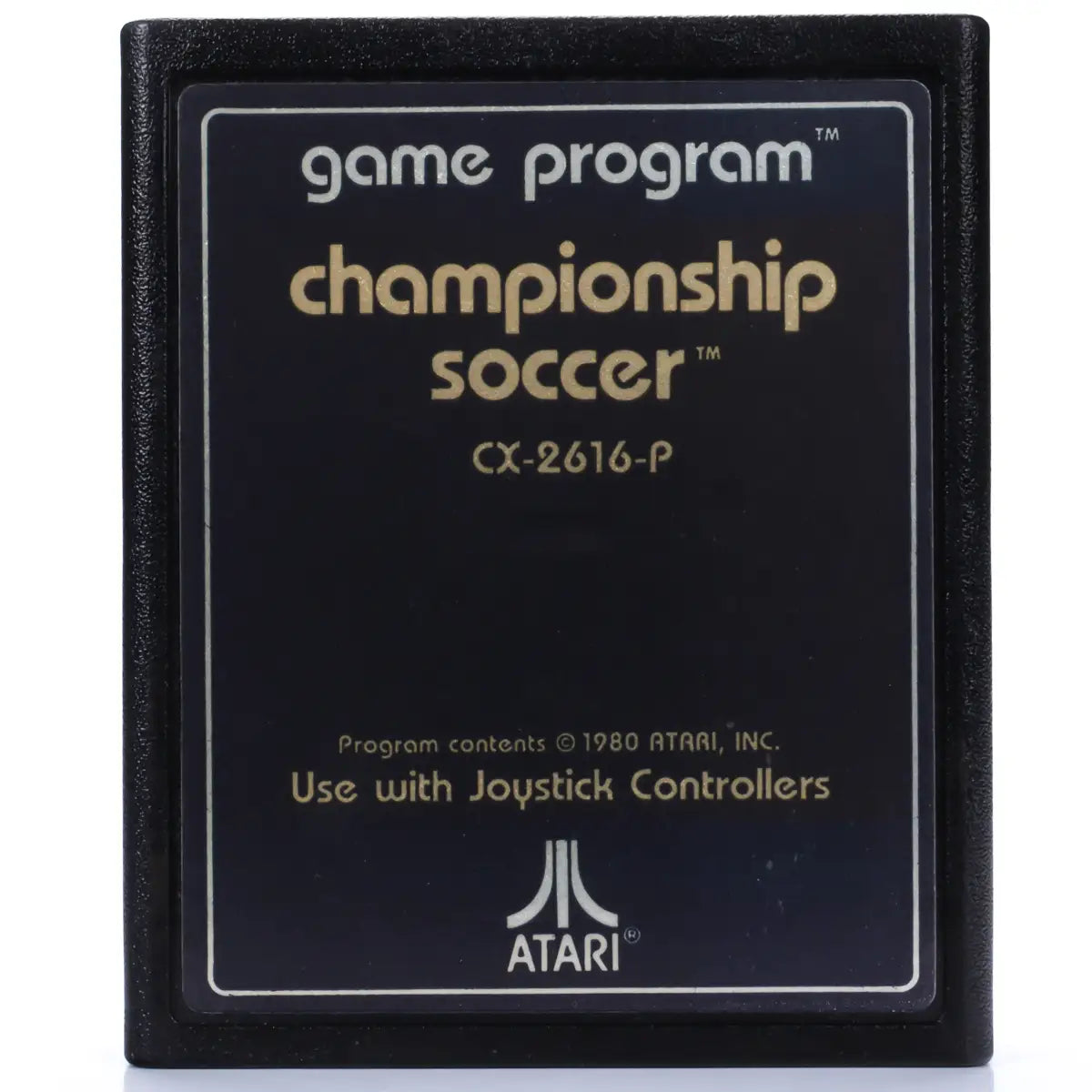 Championship Soccer - Atari 2600 spill - Retrospillkongen