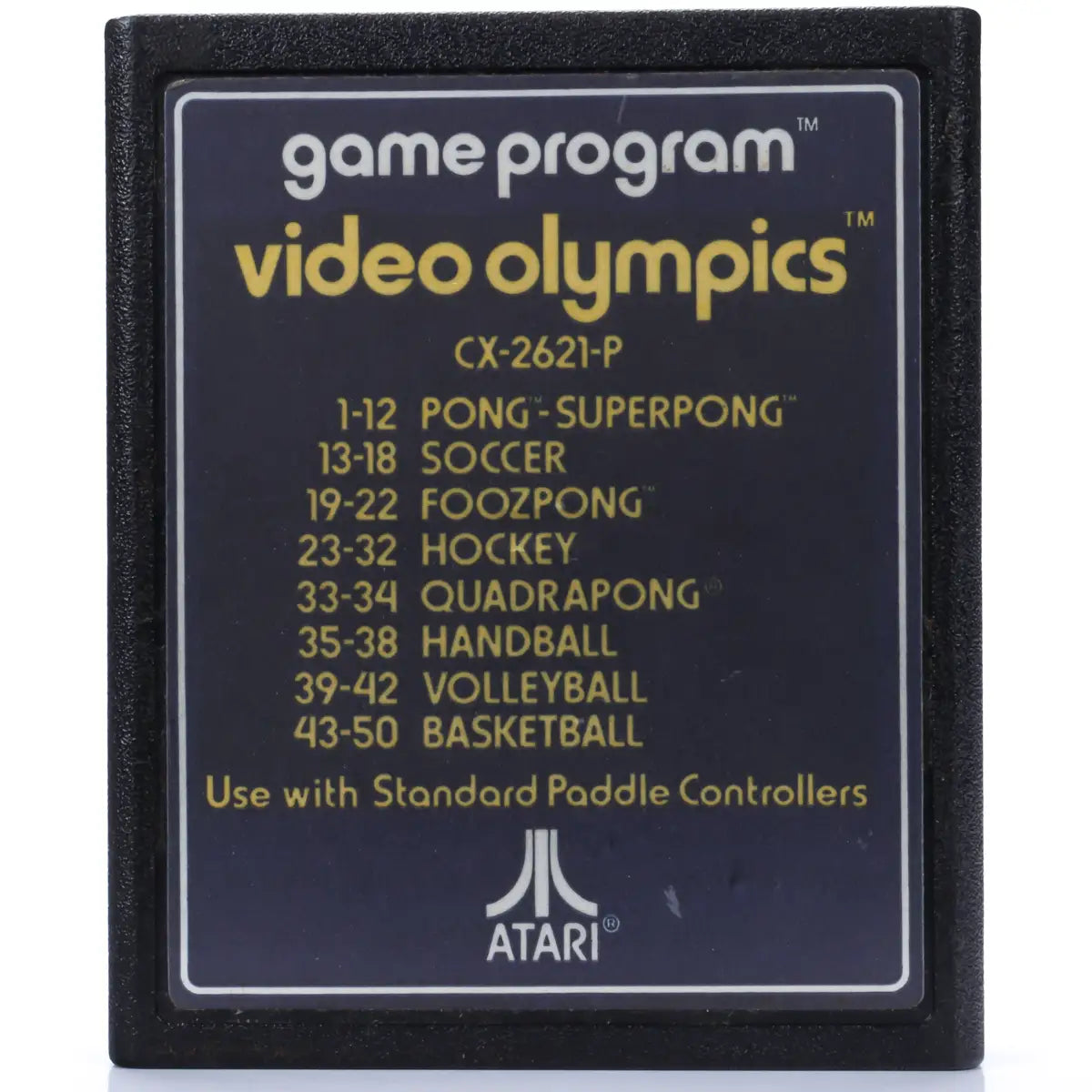 Video Olympics - Atari 2600 spill - Retrospillkongen