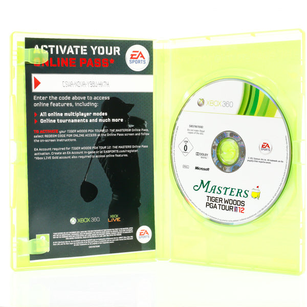 Tiger Woods PGA Tour 12: Masters - Xbox 360 spill - Retrospillkongen