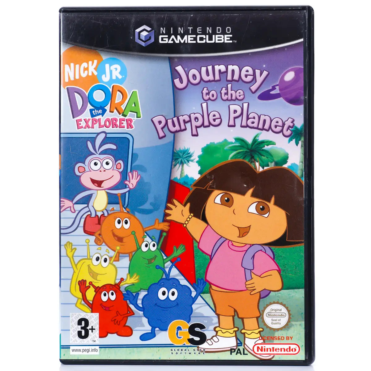 Dora the Explorer: Journey to the Purple Planet - Gamecube spill - Retrospillkongen