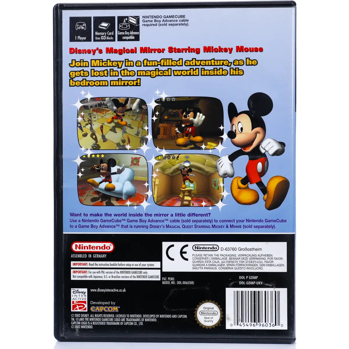 Disney's Magical Mirror: starring Mickey Mouse - Gamecube spill - Retrospillkongen