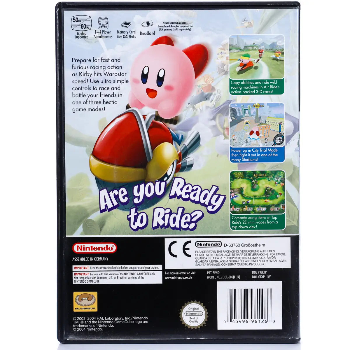 Kirby Air Ride - Gamecube spill - Retrospillkongen
