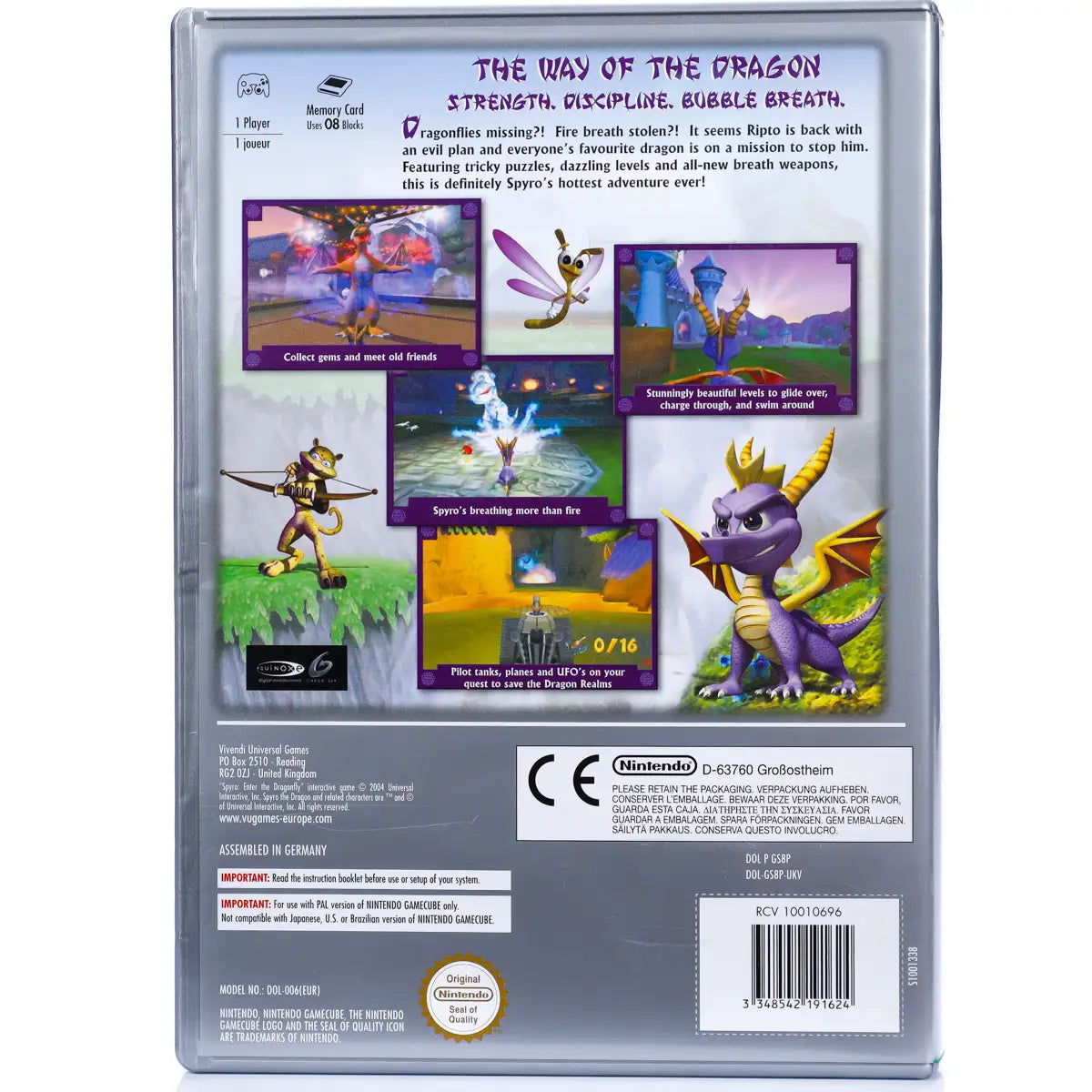 Spyro: Enter the Dragonfly - GameCube spill - Retrospillkongen