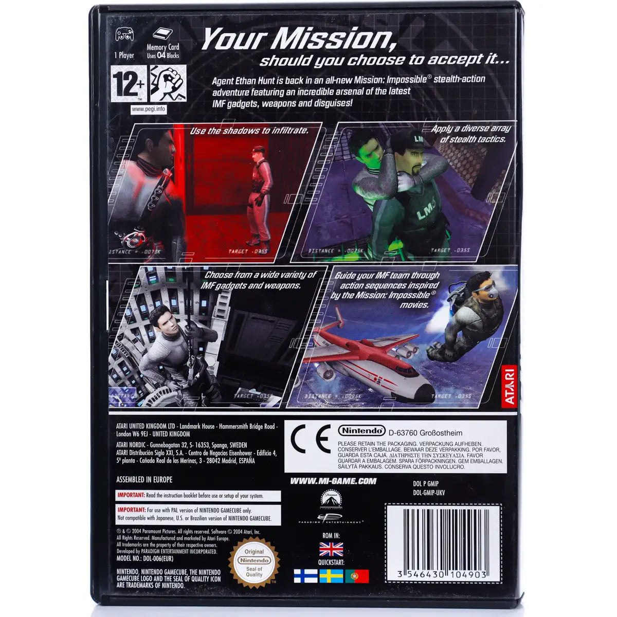 Mission: Impossible - Operation Surma - Gamecube spill - Retrospillkongen