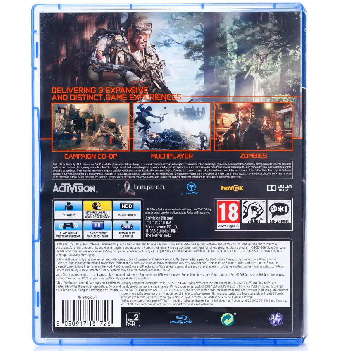 Call of Duty Black Ops III - PS4 spill - Retrospillkongen