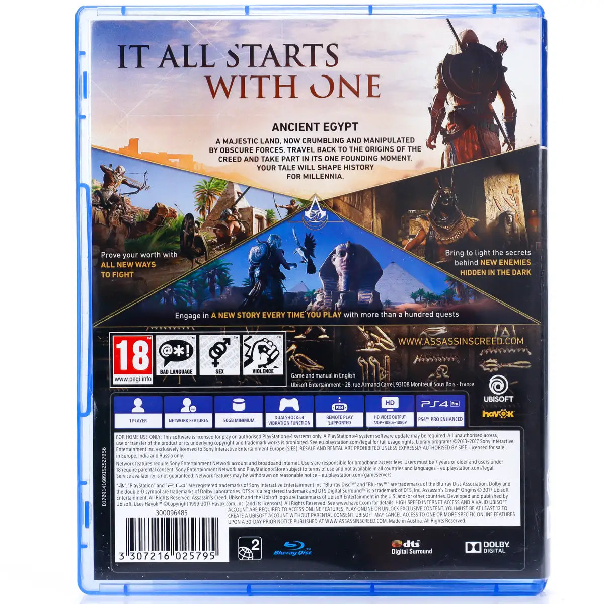Assassin's Creed Origins - PS4 spill - Retrospillkongen