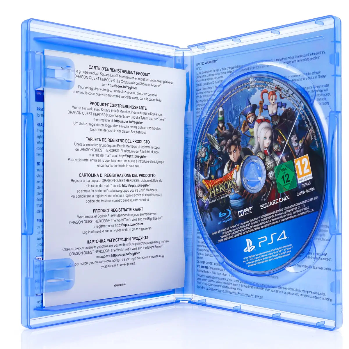Dragon Quest Heroes: The World Tree's Woe and the Blight Below - PS4 spill - Retrospillkongen