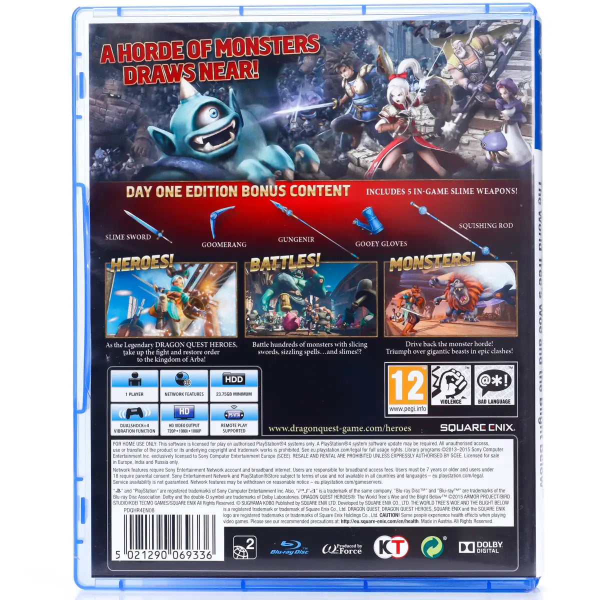 Dragon Quest Heroes: The World Tree's Woe and the Blight Below - PS4 spill - Retrospillkongen