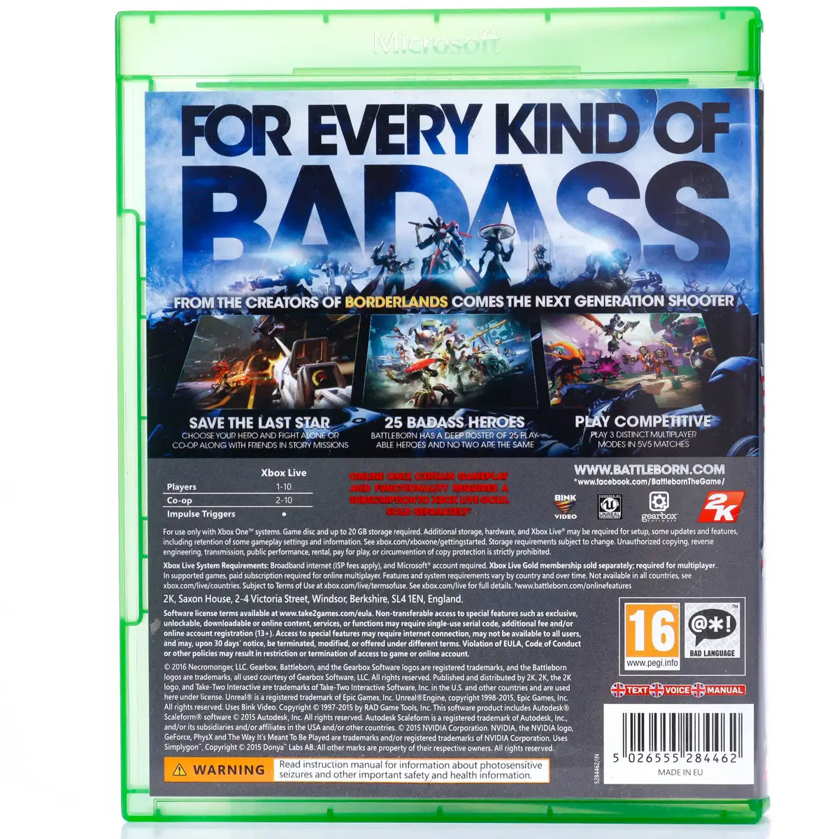Battleborn - Xbox One spill - Retrospillkongen