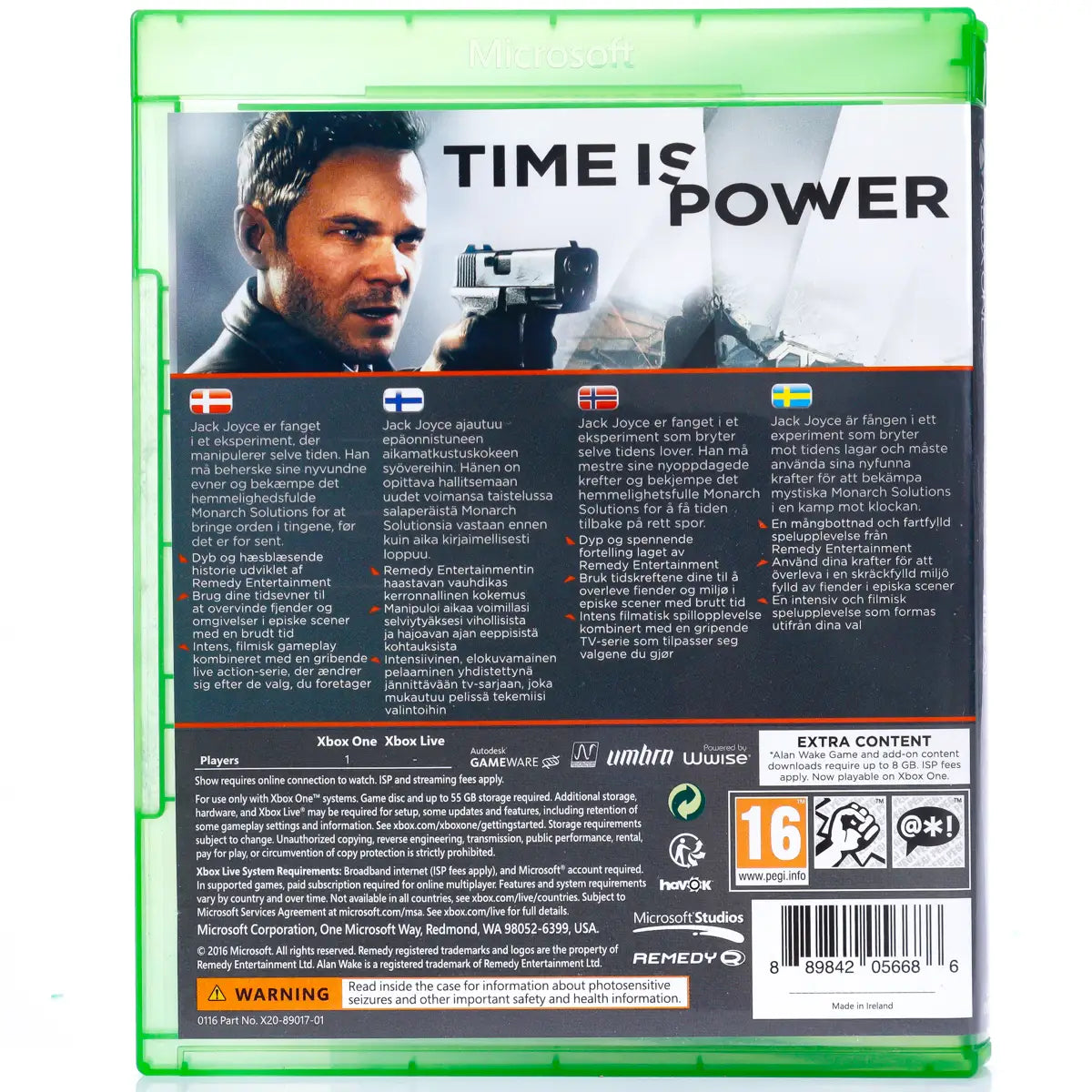 Quantum Break - Xbox One spill - Retrospillkongen