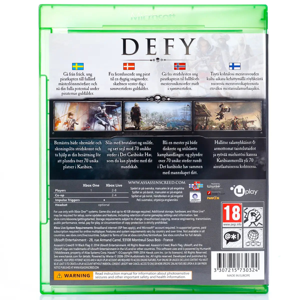 Assassin's Creed IV Black Flag - Xbox One spill - Retrospillkongen