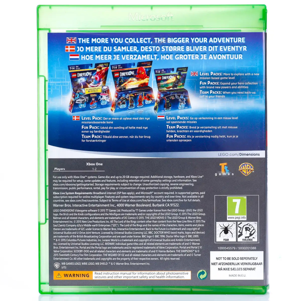 LEGO Dimensions - Xbox One spill - Retrospillkongen