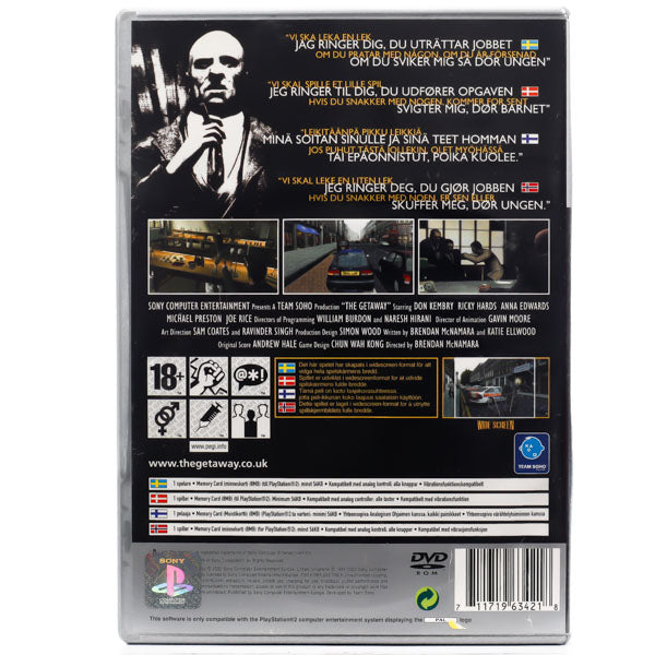 The Getaway - PS2 Spill - Retrospillkongen