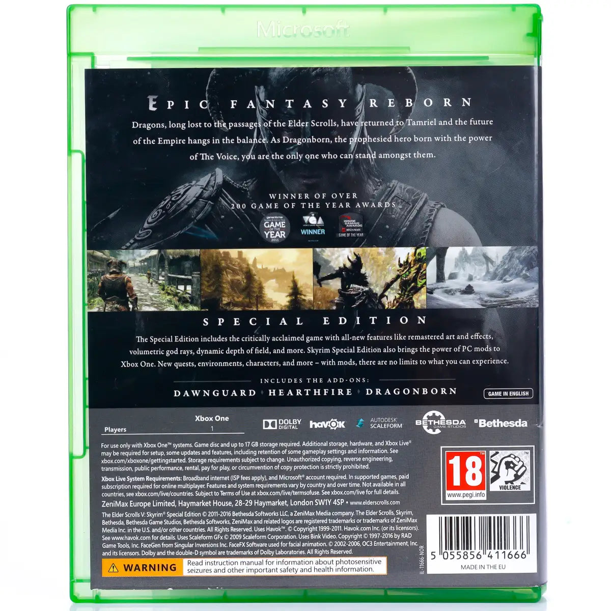 The Elder Scrolls V: Skyrim - Special Edition - Xbox One spill - Retrospillkongen