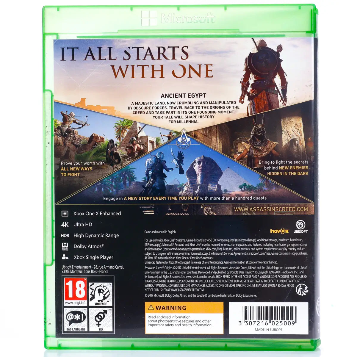 Assassin's Creed: Origins - Xbox One spill - Retrospillkongen